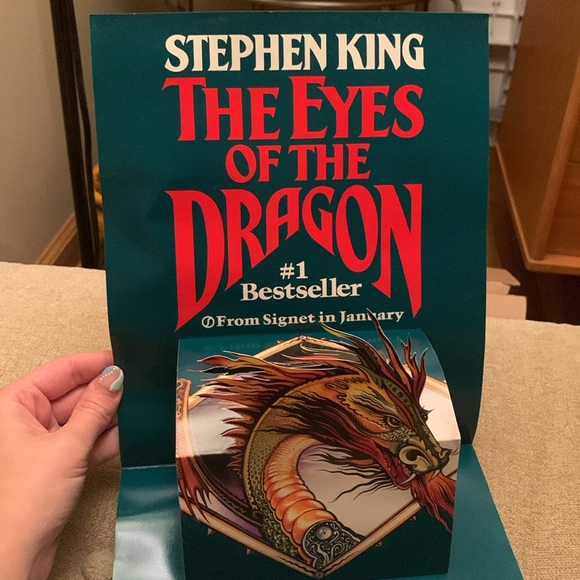 The Eyes of the Dragon Stephen King Promo Pieces Poster, pop up & window decal - Picture 2 of 7